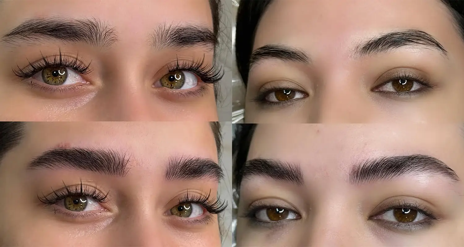 نمونه کار میکروبلیدینگ فرزانه زیادتی